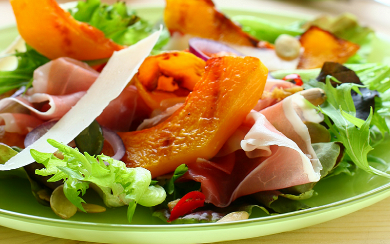 Recipe: Roasted Pumpkin & Prosciutto Salad