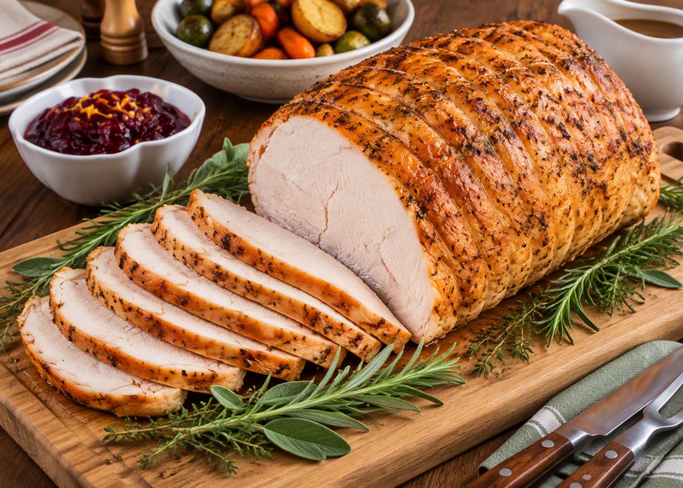 Hot Christmas Lunch Hamper - Serves 10