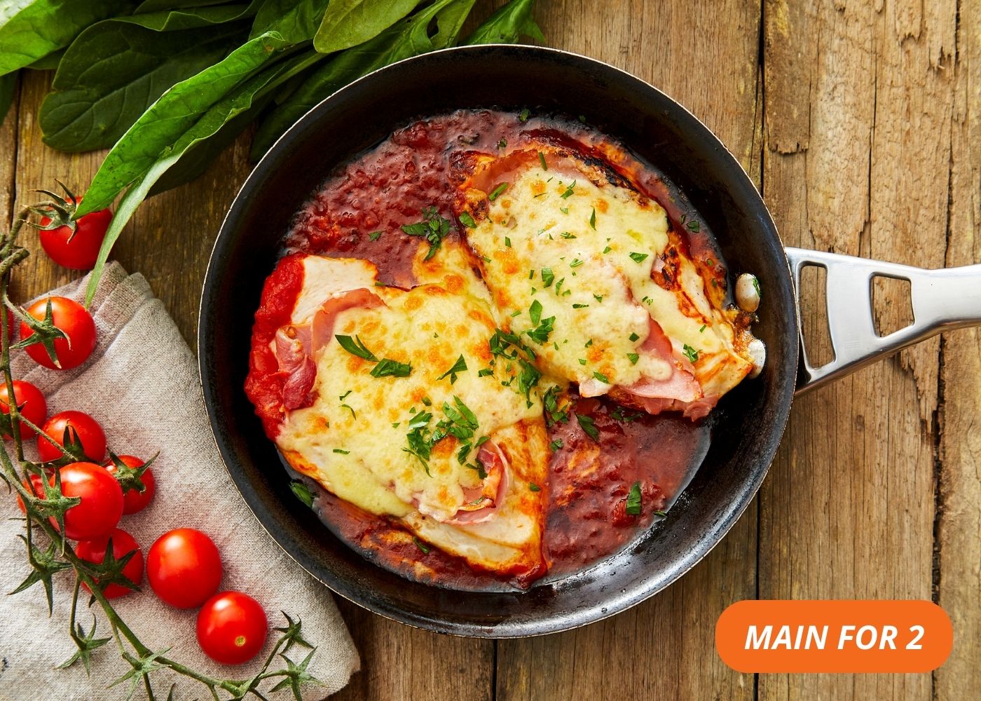 Chicken parmigiana