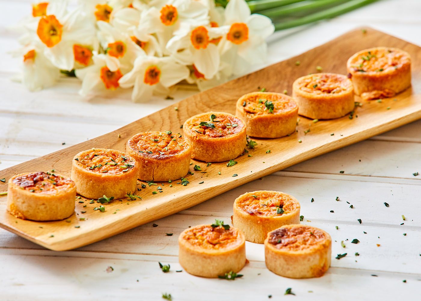 Bacon + Leek Tarts - 12 pack