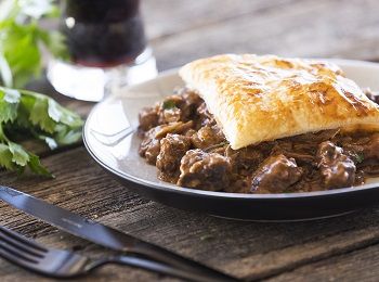 Guinness beef pie