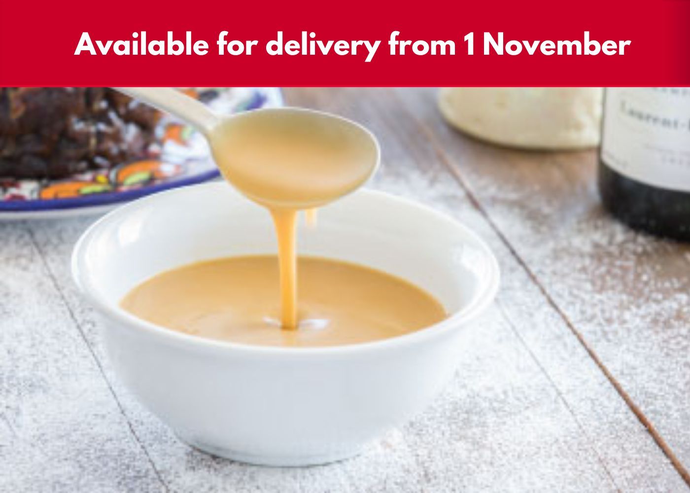 Brandy sauce - 8 serves