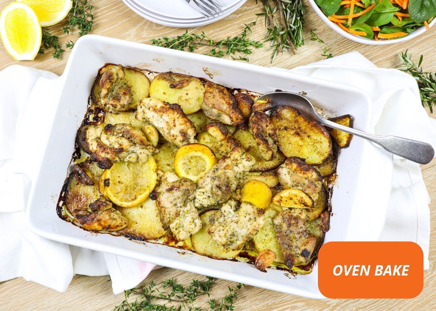 Greek style roast chicken - serves 4-5