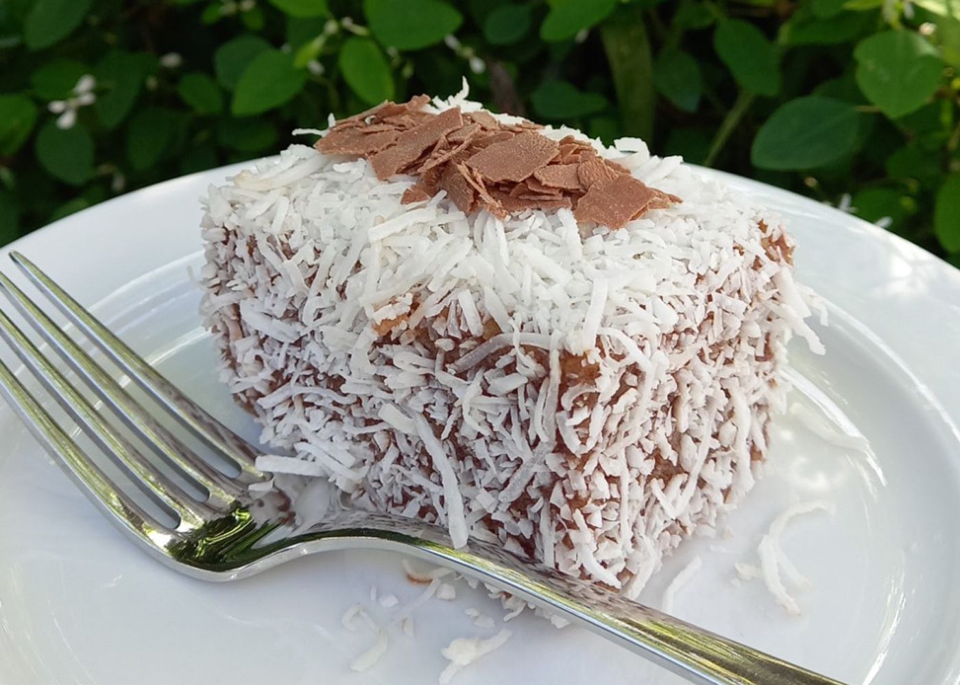 Italian chocolate lamington