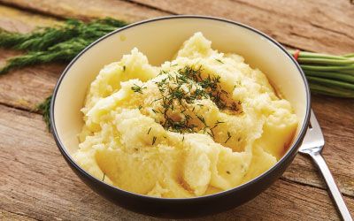 Parmesan mash - serves 2