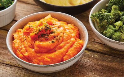 Sweet potato mash - serves 2