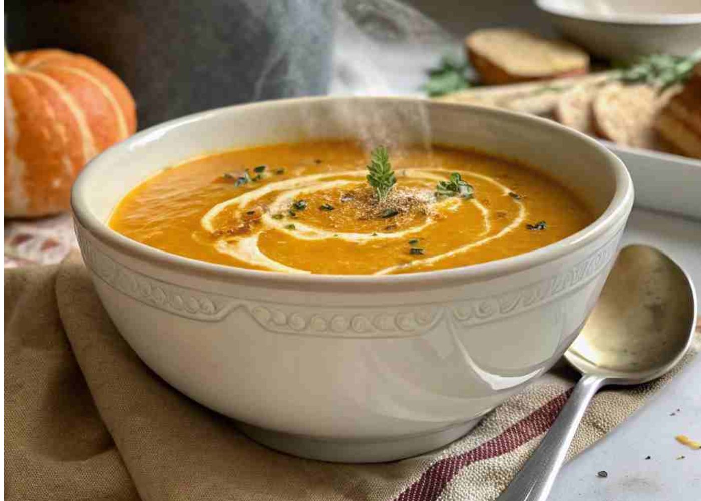 Pumpkin soup - 1 serve