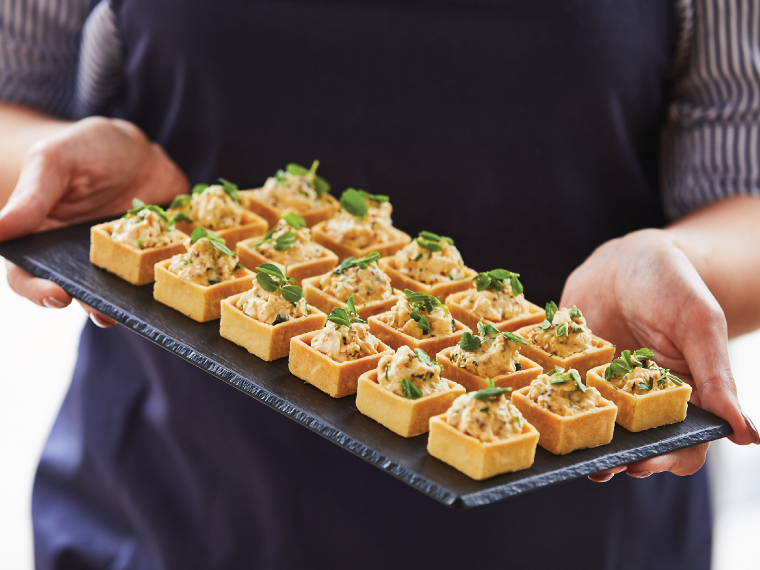 Chicken + dijon mustard tarts - 12 pack