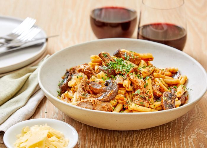 Duck + mushroom ragu - 2 serves