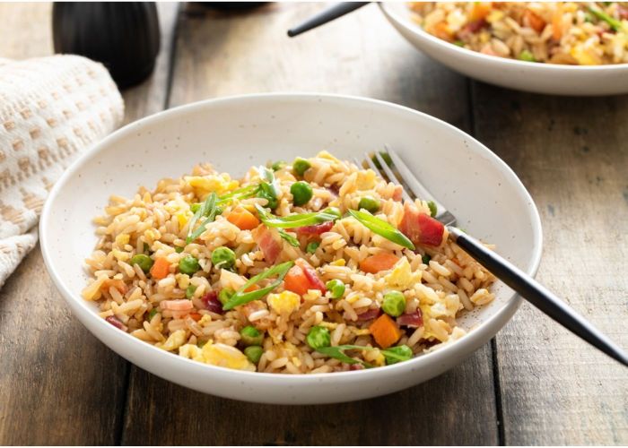 Fried rice - Serves 4
