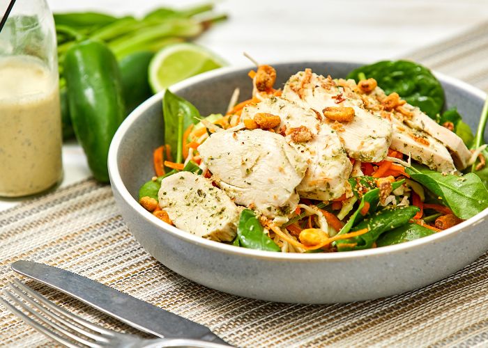 Jalapeno + herb chicken salad/Add Your Own Greens