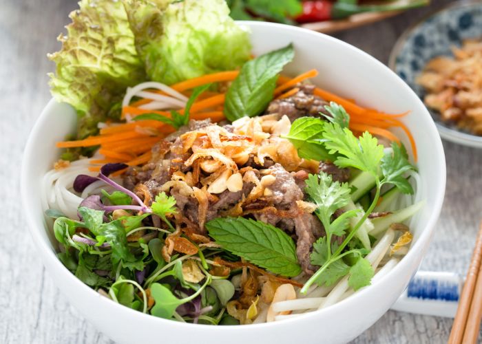 Malaysian beef + noodles salad - Add Your Own Salad Greens