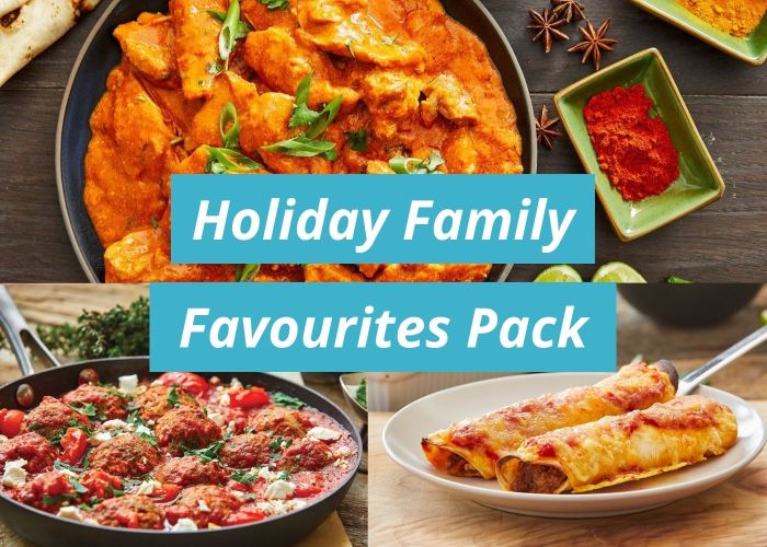 Holiday Family Favourites Pack - 3 family meals