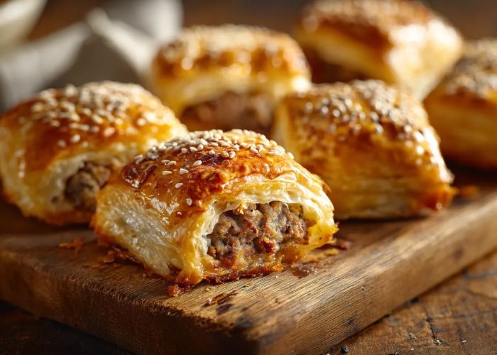 Italian pork mini sausage rolls - 8 serves