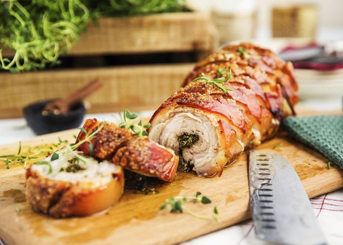 Traditional Porchetta - Raw - 10 serves 