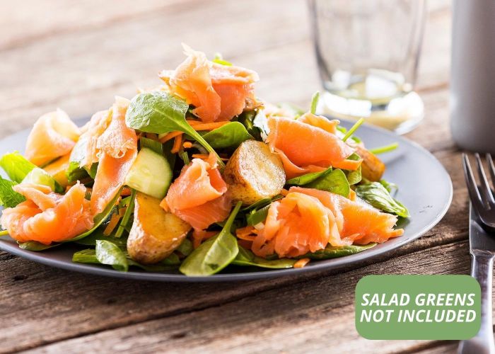 Smoked salmon + potato salad - Add Your Own Salad Greens