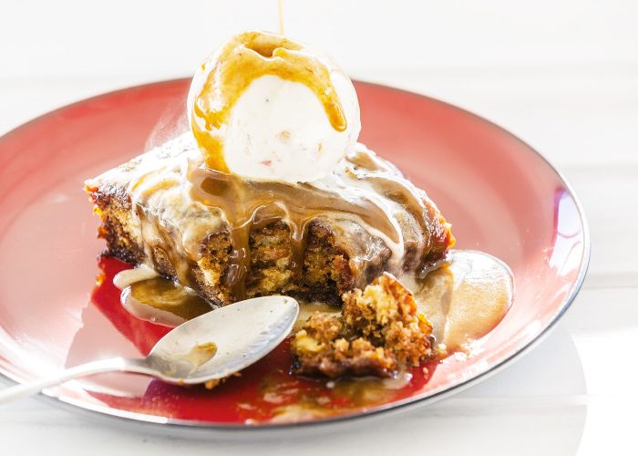 Sticky date pudding - serves 2-3