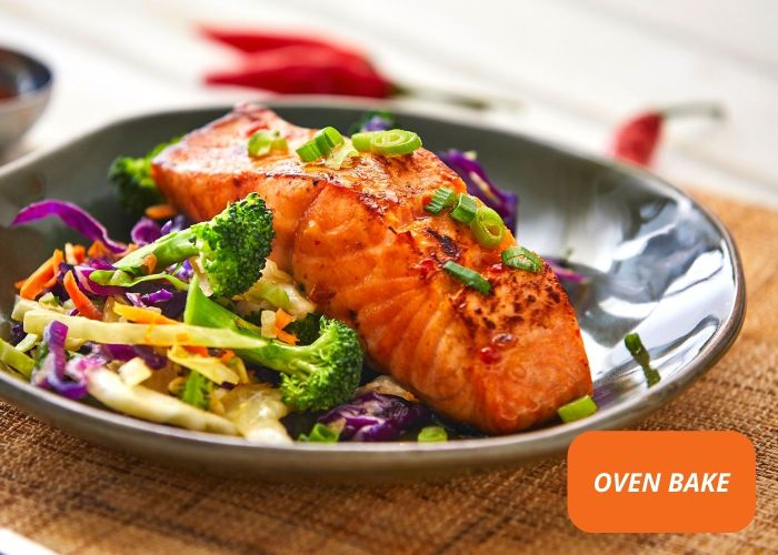 Sticky sweet chilli salmon - Fish Only