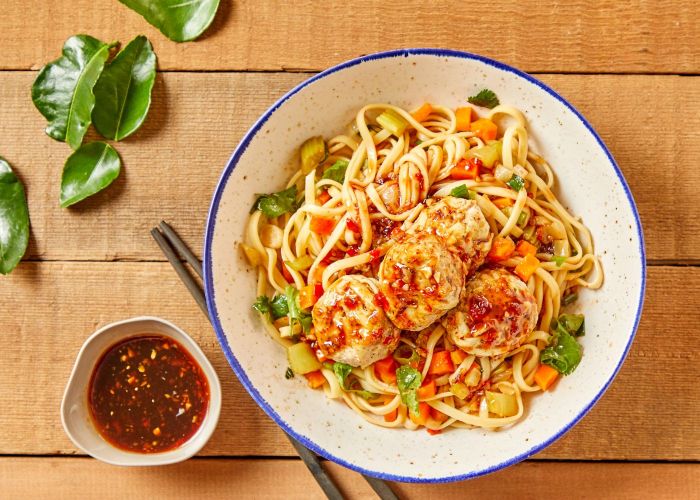 Thai chicken w noodles